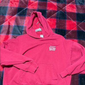 "Extra Spicy" Burgundy Hoodie